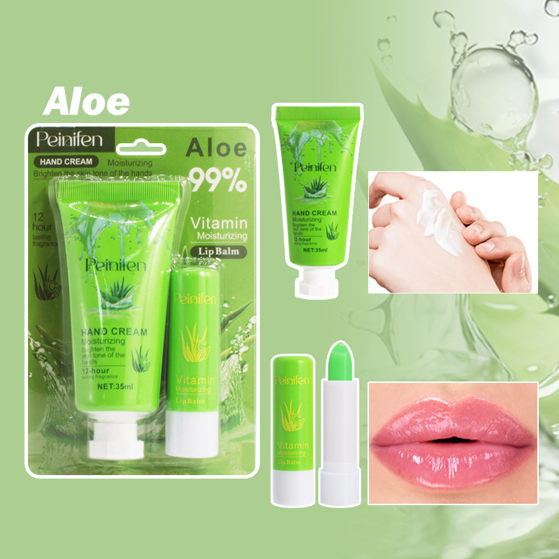 Set de Crema de Manos y Bálsamo Labial Hidratante y Humectante para Cuidado de Manos y Labios image 7
