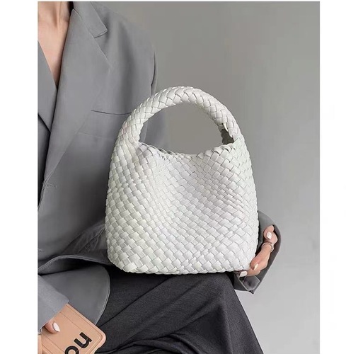 手工编织手提包包女2023新款大容量托特子母包菜篮子水桶包斜跨包