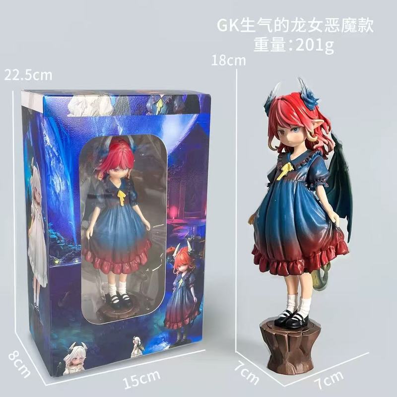 初音未来手办动漫水冰月美少女蕾姆花嫁穹妹二次元潮玩公仔模型摆|undefined