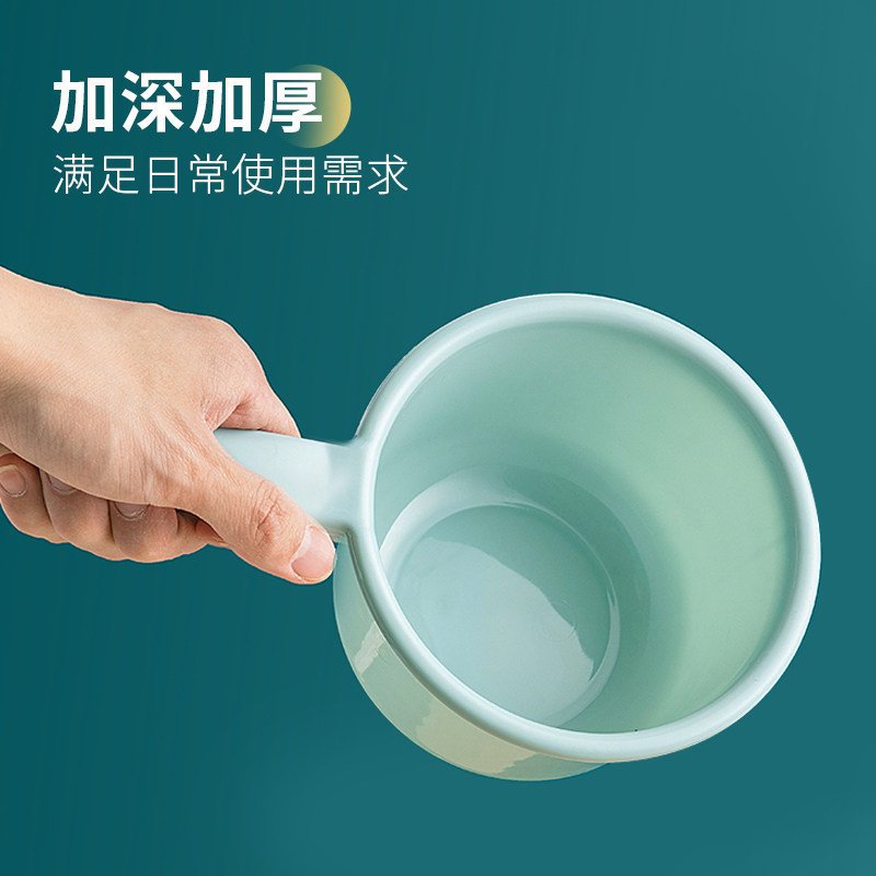 水瓢厨房加厚塑料水勺儿童婴儿洗澡洗头杯舀水浇花勺子跨境现货