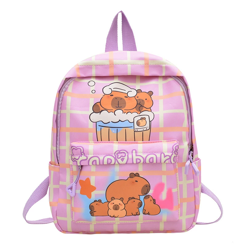 Summer high quality cute cartoon capacious backpack for early age