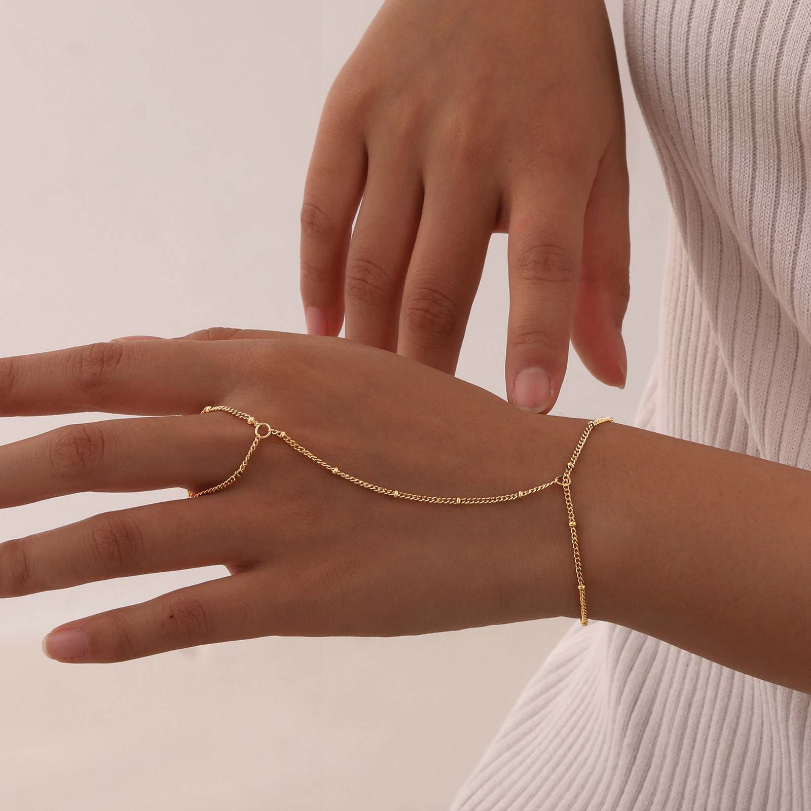 6g Weight Artificial Pearls Inlay Material Bracelets Classification 304 Stainless Steel Chain Material cable chain Chain Type Daily Occasion 304 Stainless Steel Material Geometric Pattern All Seasons Season Women's Gender Plating Design IG Style Style IG Style Geometric 304 Stainless Steel Artificial Pearls Cable Chain Bracelets In Bulk 13