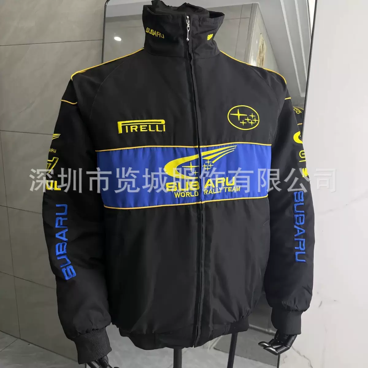 F1赛车服欧美风骑行服摩托车机车服f1夹克刺绣外套潮酷棒球服定制