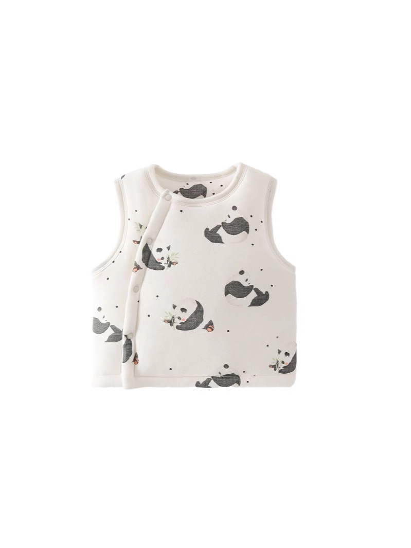 Baby chaleco de invierno otoño chaleco de algodón para bebés ropa de niños hombros para niñas chaleco grueso