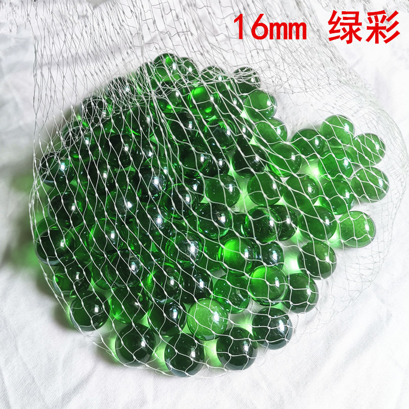 16mm mármoles de vidrio al por mayor juguetes nostálgicos cuentas de vidrio juego de damas tienda binaria de vidrio perlas sueltas bola artesanal