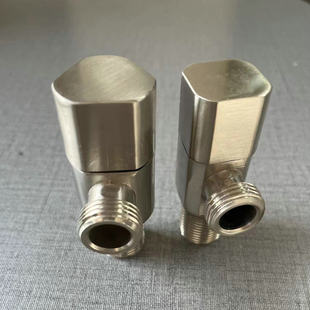 Manufacturer Wholesale Washing Machine Zinc Alloy Angle Valve Thickened Water Stop Valve Kitchen Toilet Angle Valve Water Stop Valve Hot and Cold Household Use
