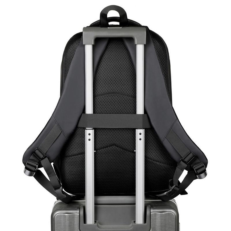 Mochila de negocios de gran capacidad nueva bolsa de computadora de viaje de viaje de corta distancia de color sólido simple mochila de almacenamiento de viaje