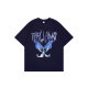 2025 Summer Butterfly Digital Printing hiphop Short-sleeved T-shirt Unisex T-shirt Top Couple