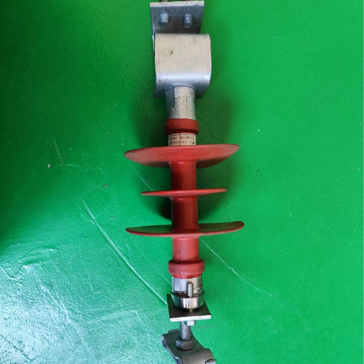 引下线夹 绝缘固定夹具 光缆进站 构架用绝缘引下线夹