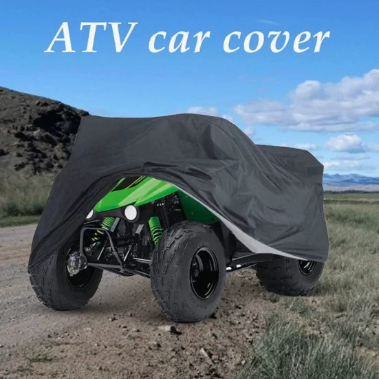 Чехол для квадроцикла/вездехода для пляжа, 210T, пылезащитный, солнцезащитный, снегозащитный, пескозащитный, чехол для автомобиля, дропшиппинг, чехол для пляжного транспортного средства