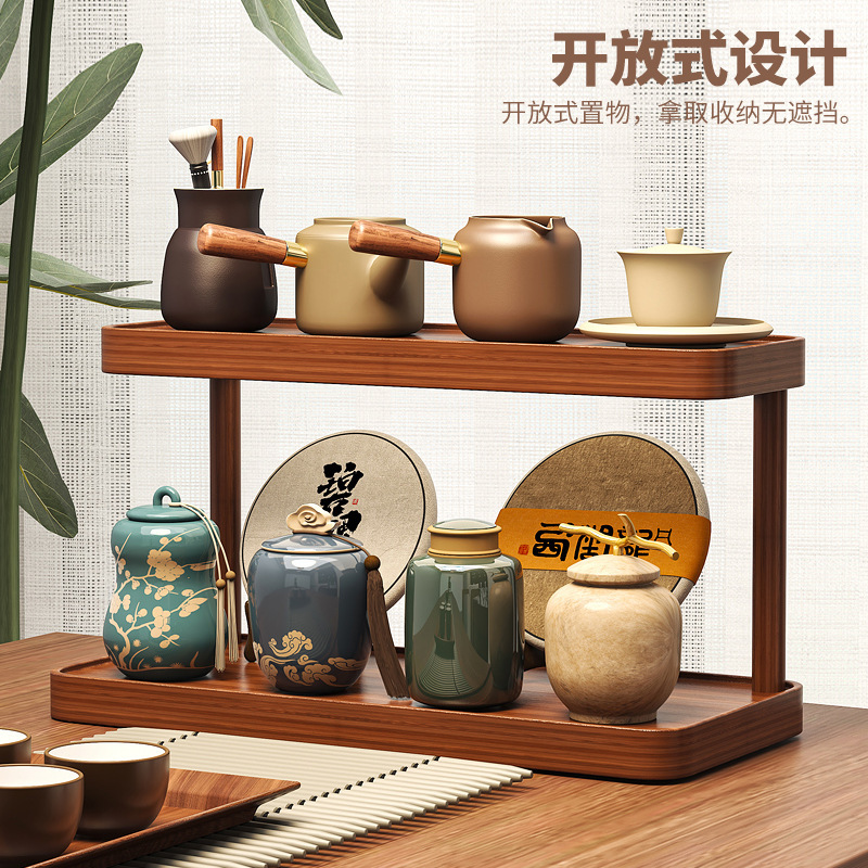 全实木杯架水杯收纳置物架桌面客厅茶杯架子马克咖啡杯多层展批发|undefined
