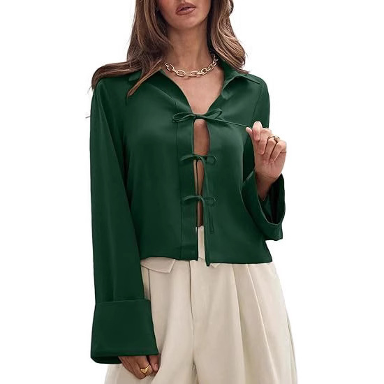 summer long-sleeve with bow