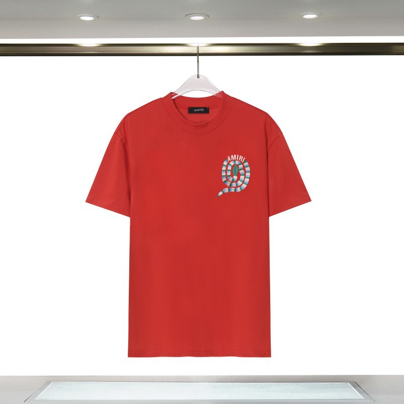 Venta al por mayor transfronteriza marca de moda europea y americana ami simple logo de la letra ri suéter de cuello redondo pareja camiseta de manga larga sudadera con capucha