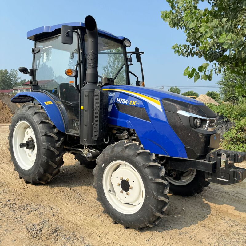 Lovol 704-2X Cabin-Mounted Agricultural Rotary Tiller for Export, Cross-Border Wheeled Dual-Purpose Machine for Wet and Dry Fields, Four-Wheel Drive Tractor Lovol 704-2X Cabin-Mounted Agricultural Rotary Tiller for Export, Cross-Border Wheeled Dual-Purpose Machine for Wet and Dry Fields, Four-Wheel Drive Tractor