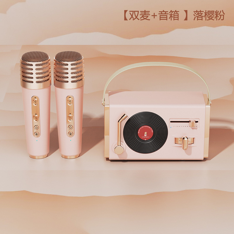 C220レトロbluetoothスピーカー多機能小型レコード機携帯電話パソコンデスクトップ小型音響ミニ新製品|undefined