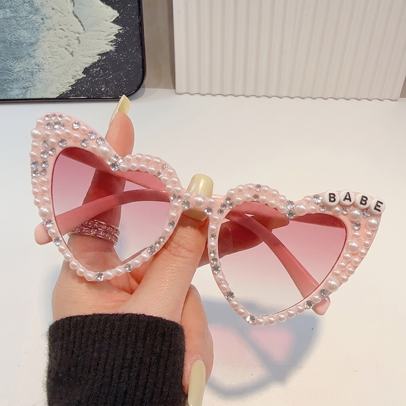 Marco rosa doble pastel diamante BABE