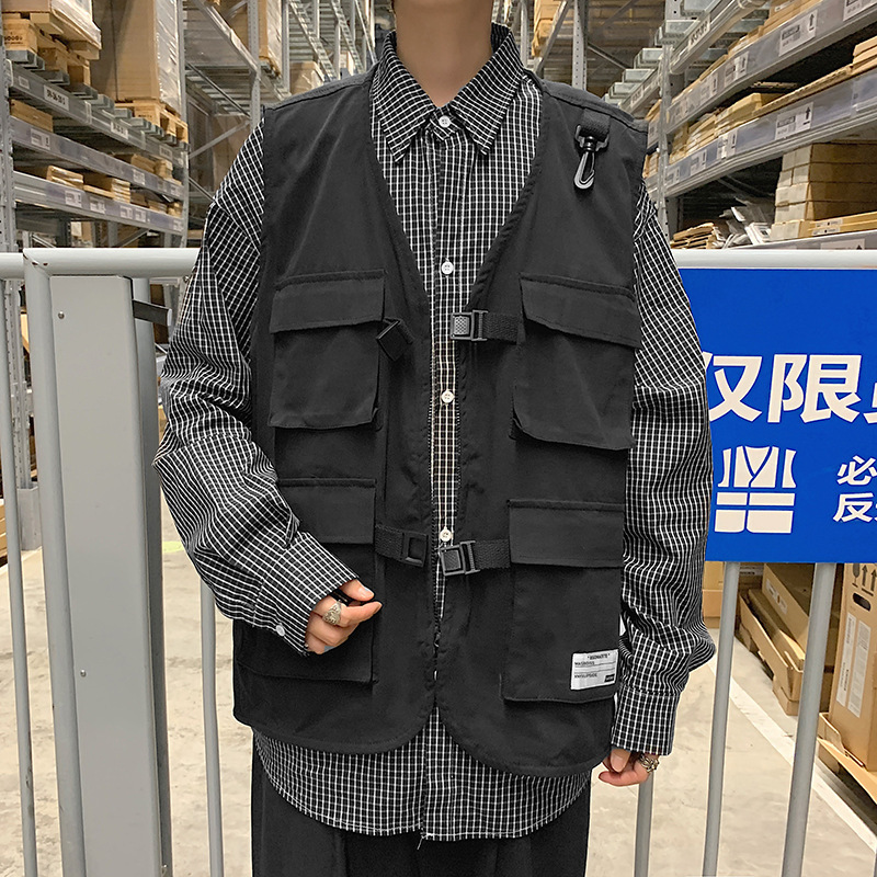Japanese tactics vest for men and women