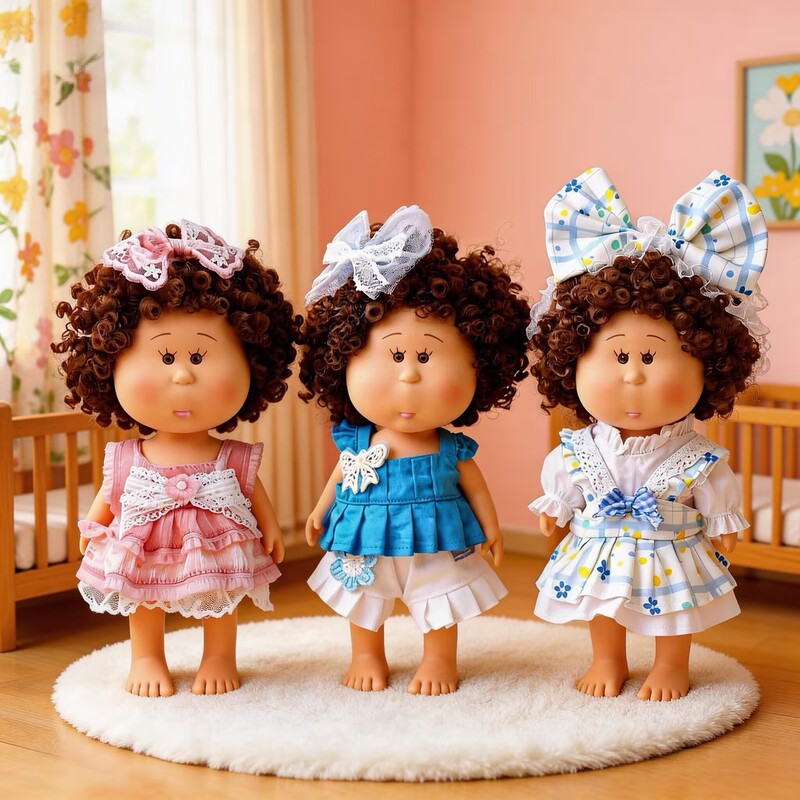 Wholesale In-Stock Spanish Mia Potato Doll Clothes Mia Doll 24cm Dress-Up Set Plush Dress Wholesale In-Stock Spanish Mia Potato Doll Clothes Mia Doll 24cm Dress-Up Set Plush Dress