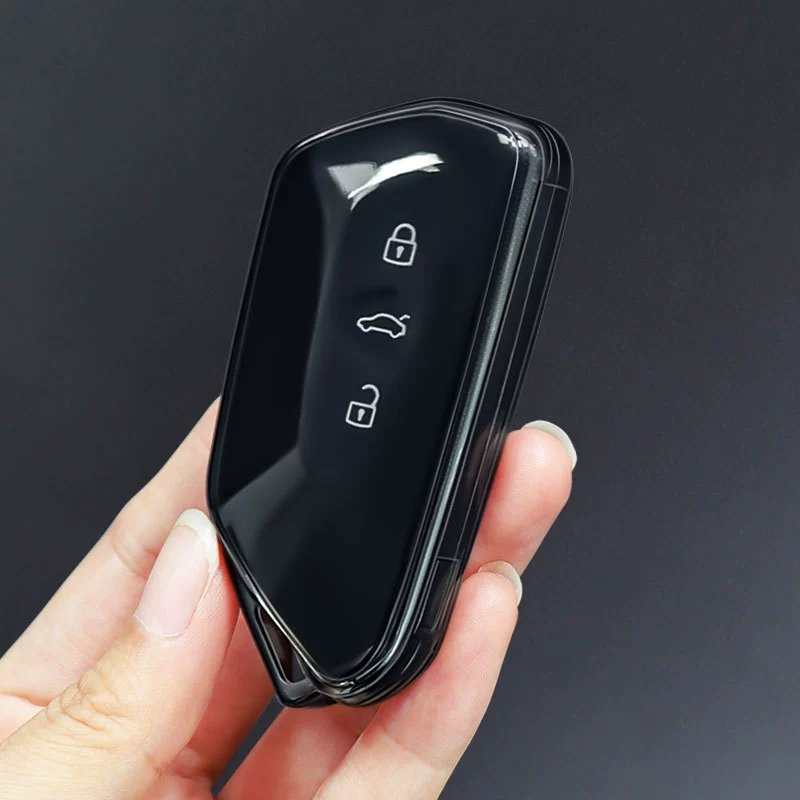 Volkswagen Key Set for Golf, ID3, ID6X, and More - Прочный TPU, прозрачный дизайн, полная совместимость
