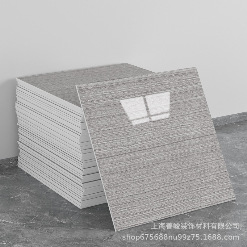 跨境出口批发30*30cm 仿瓷砖大理石纹自粘墙壁纸护墙板铝塑板贴纸|undefined