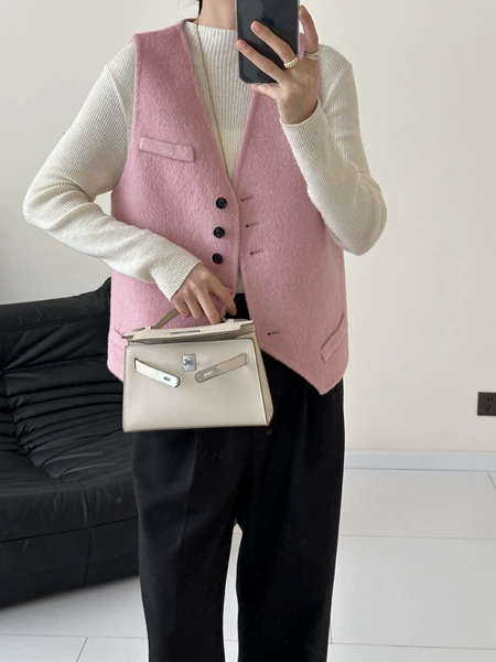 Peach red (single vest) (no return or exchange if it is not of quality)