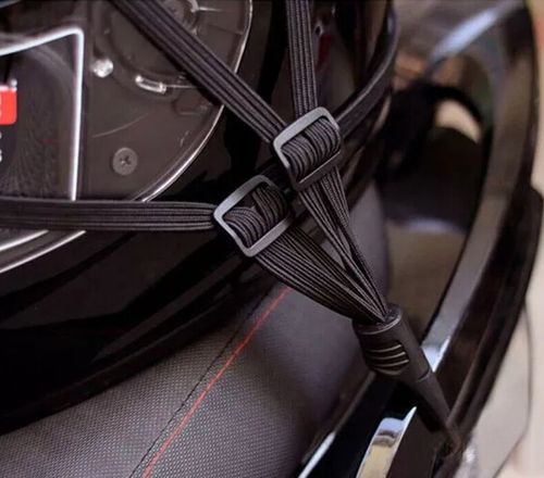 Motorcycle bundling with battery, car trunk, elastic bundling rope, bicycle elastic bundling rope, luggage rope with hook