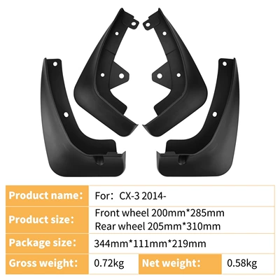 Suitable for Mazda Cx-3 Mudguard