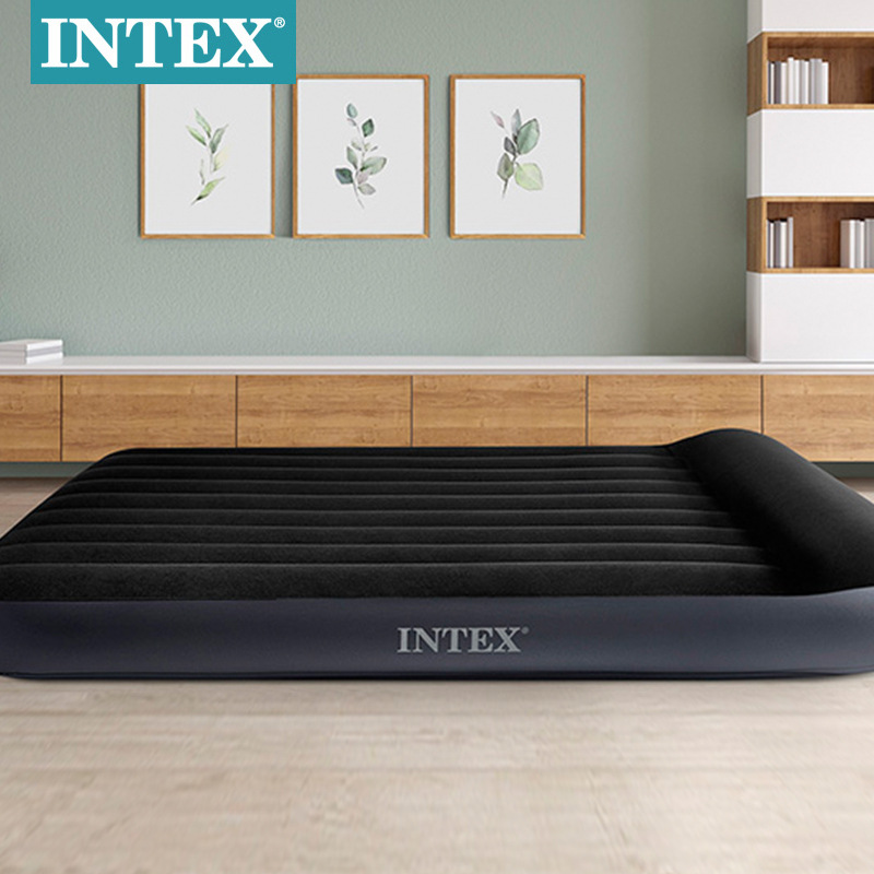 INTEX Inflatable Mattress Factory straight hair one free shipping outdoor camping family guest bedroom can be used