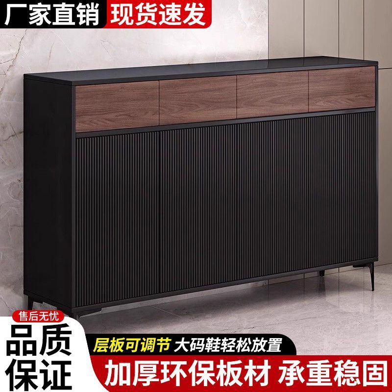 Light Luxury Italian Sideboard Storage Drawer Cabinet Entrance Cabinet Creative Living Room Bedroom Hotel Restaurant Office Decoration