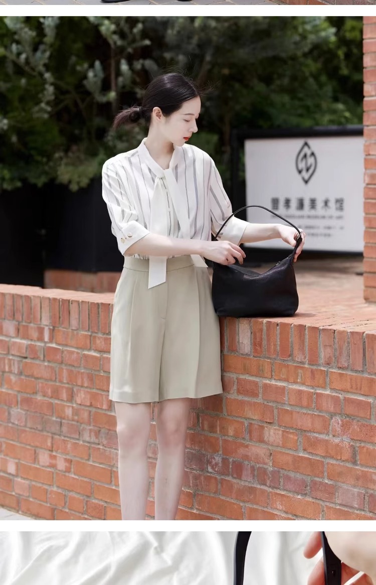 Leather top layer vegetable-tanned cowhide hobo single-shoulder underarm bag for women 2025 new style, a niche and high-end crossbody dumpling bag undefined