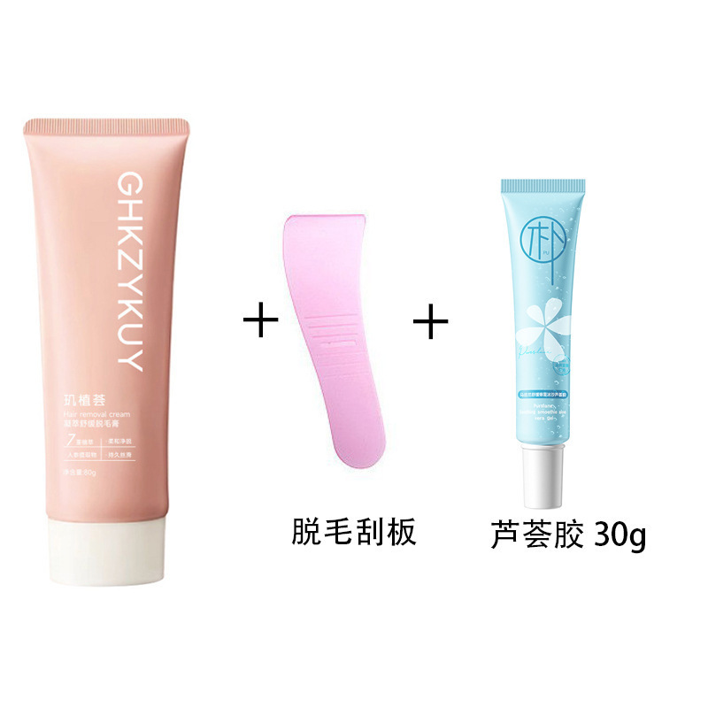 Crema depilatoria suave e indolora caja de cuerpo completo para el hogar para eliminar el vello de las axilas, el vello de las piernas, la depilación de las manos, la mousse en spray al por mayor