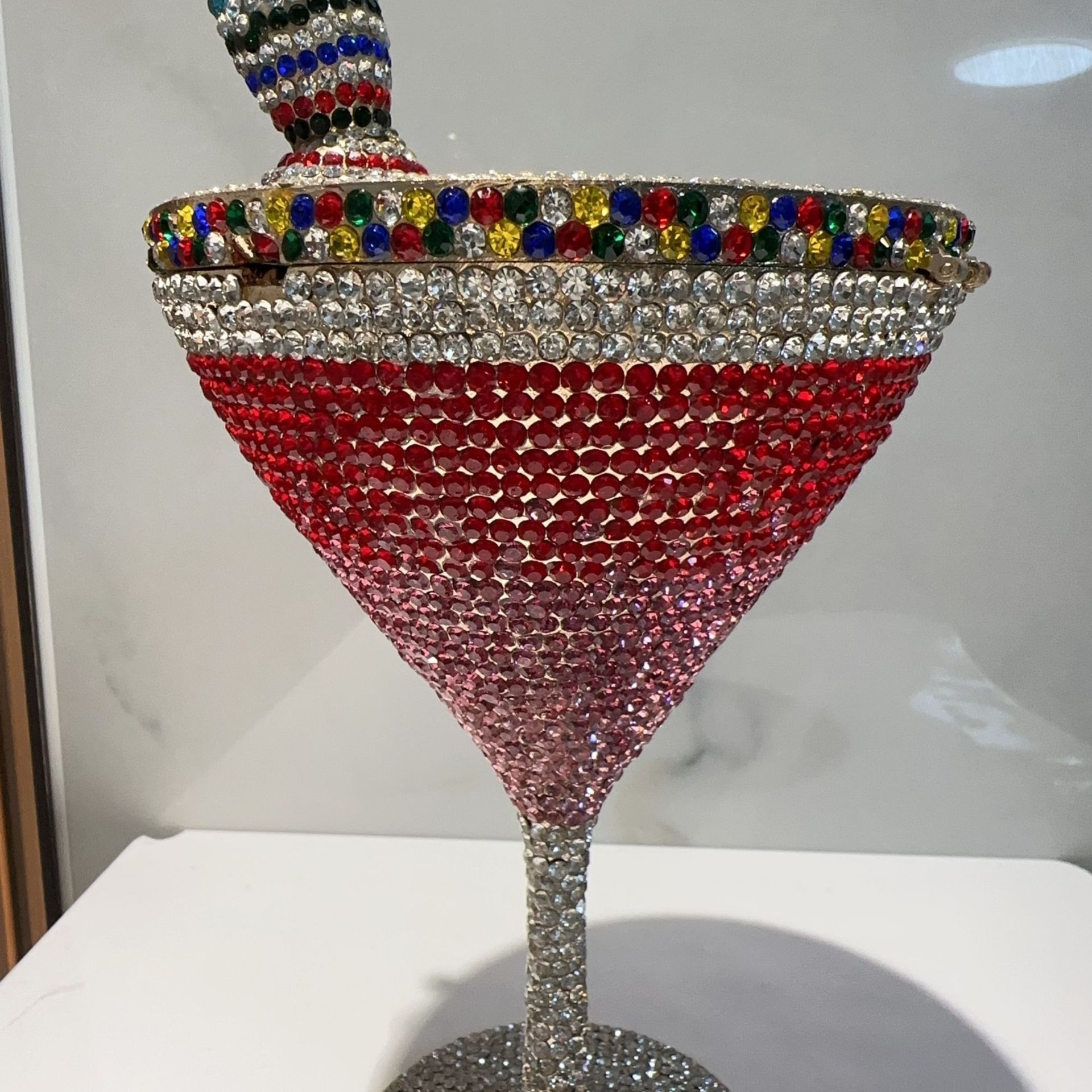 Crystal bag fruta cóctel nuevo bolso de cena bolso de mano de diamantes bolso de mujer bolso de fiesta vestido