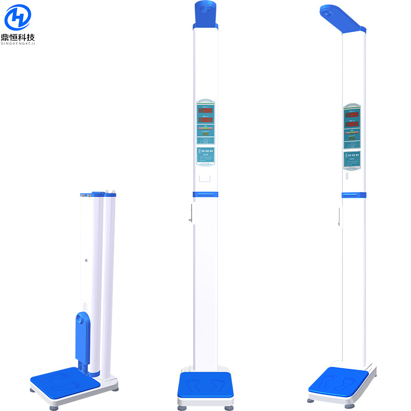 Báscula inteligente para peso corporal y grasa, con medidor automático de altura, uso doméstico
