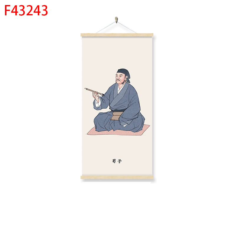 F43243 / 20*40(油画布+实木条+挂绳)