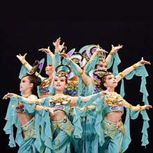 新款敦煌遇见飞天舞蹈服女大童演出服古典民族服装反弹琵琶表演服