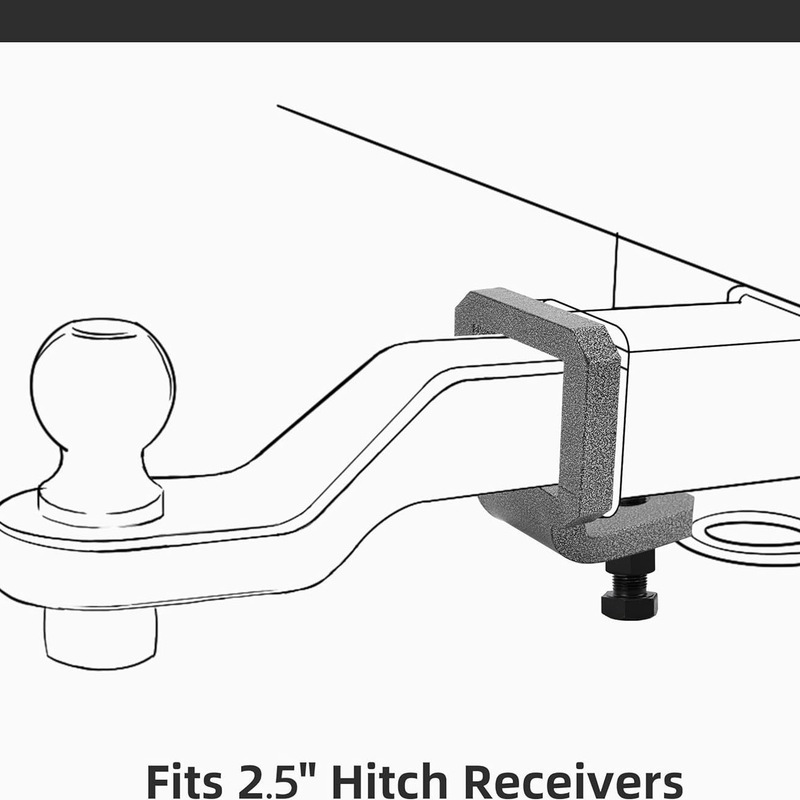 钢制重型紧固器挂钩稳定器2英寸2.5英寸防振动挂钩夹拖车臂紧固扣|undefined
