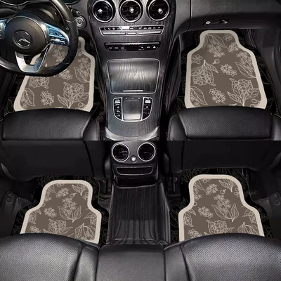 Dirt-Resistant, Women's Car Interior Decorative — Universal Foot Pad