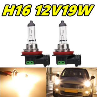 Factory Direct sales H16 12V19W car halogen bulb 55W PGJ19-3 headlamp cross-border foreign trade supply
