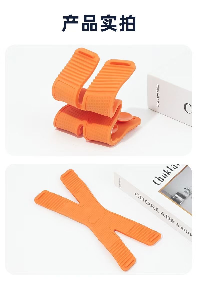 New creative X-shaped suction cup flexible phone holder, portable foldable design, suitable for watching videos on tablets, and can be used in cars – a convenient and lazy solution