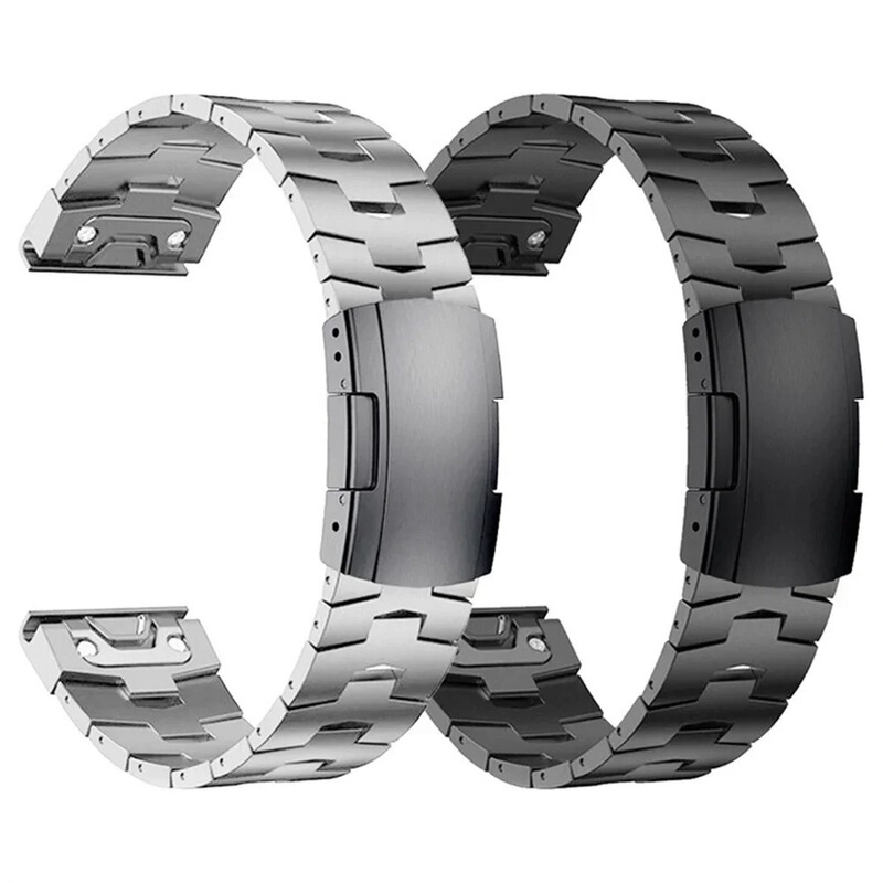 22mm 26mm Suitable for Garmin Fenix 8 7Xpro 6X/5X Oracle Titanium Strap Titanium Alloy Wristband