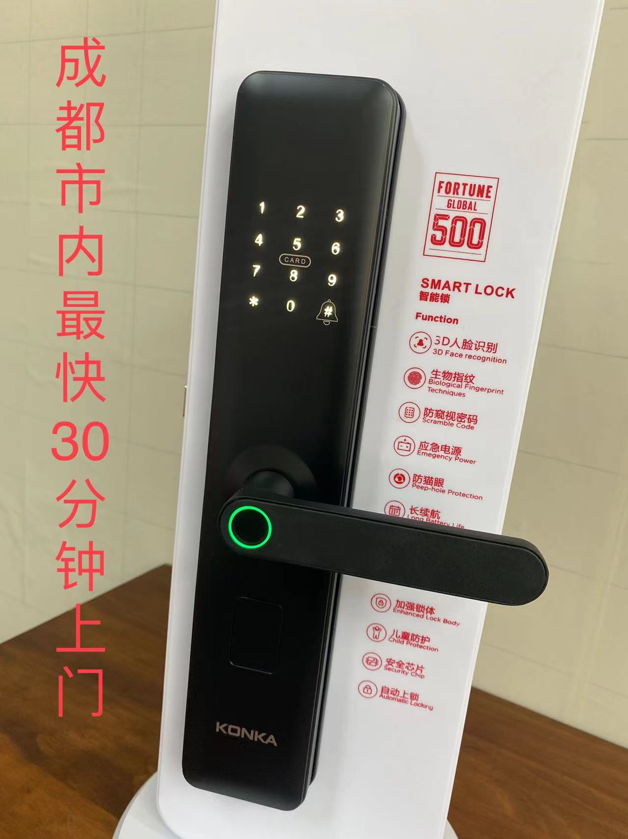 只做成都本地指纹锁智能锁民宿锁酒店锁包上门包上门售后