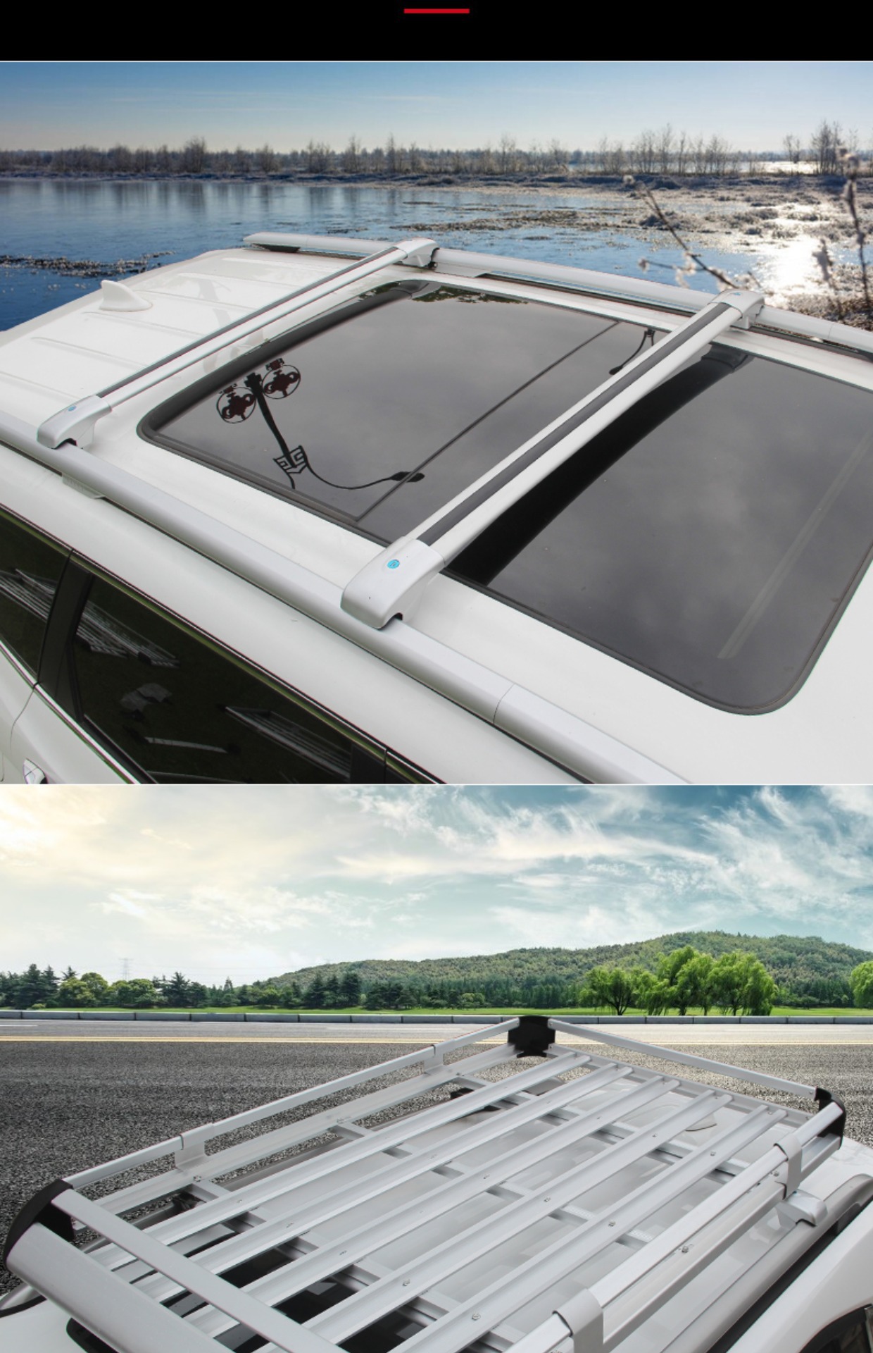 Car roof rack suv universal car travel frame rack special luggage frame basket roof rack change wholesale