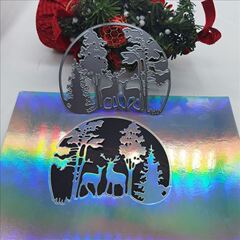 Cutting die Christmas deer series etching die carbon steel embossing die for home DIY handmade cutting mold