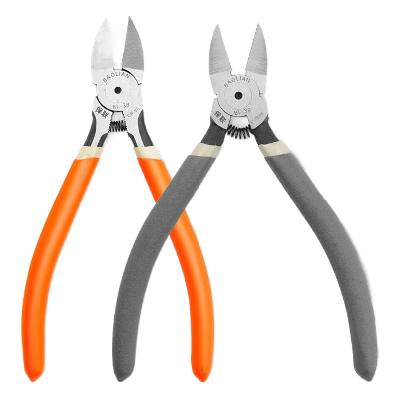 Alicates diagonales de agua alicates electricista alicates de corte Gundam modelo saliva grado industrial alicates de boca cruzada alicates de corte electrónico pequeña