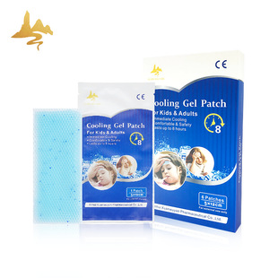 Cross-border factory wholesale physical cooling infant cool cold compress fever paste to relieve summer water gel ice paste