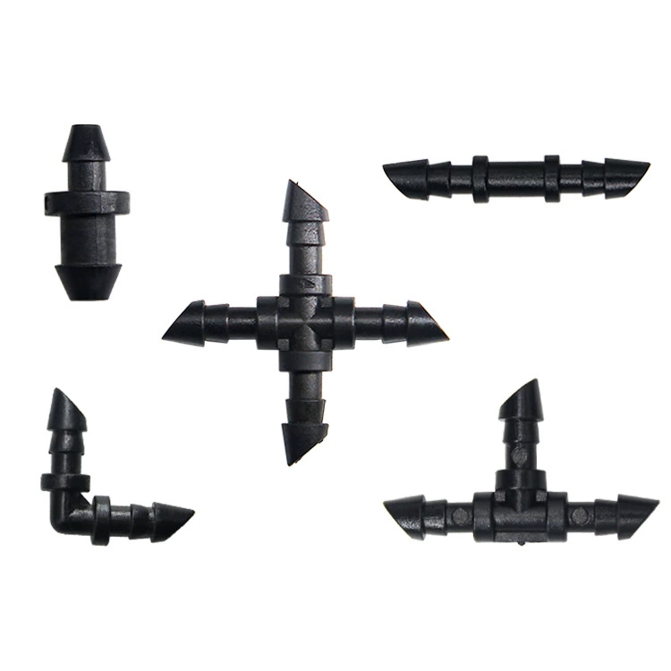 4/7 капиллярные шарнирные аксессуары, инструмент для капельного орошения, капиллярный локоть, четырехсторонняя трехсторонняя прямая пробка