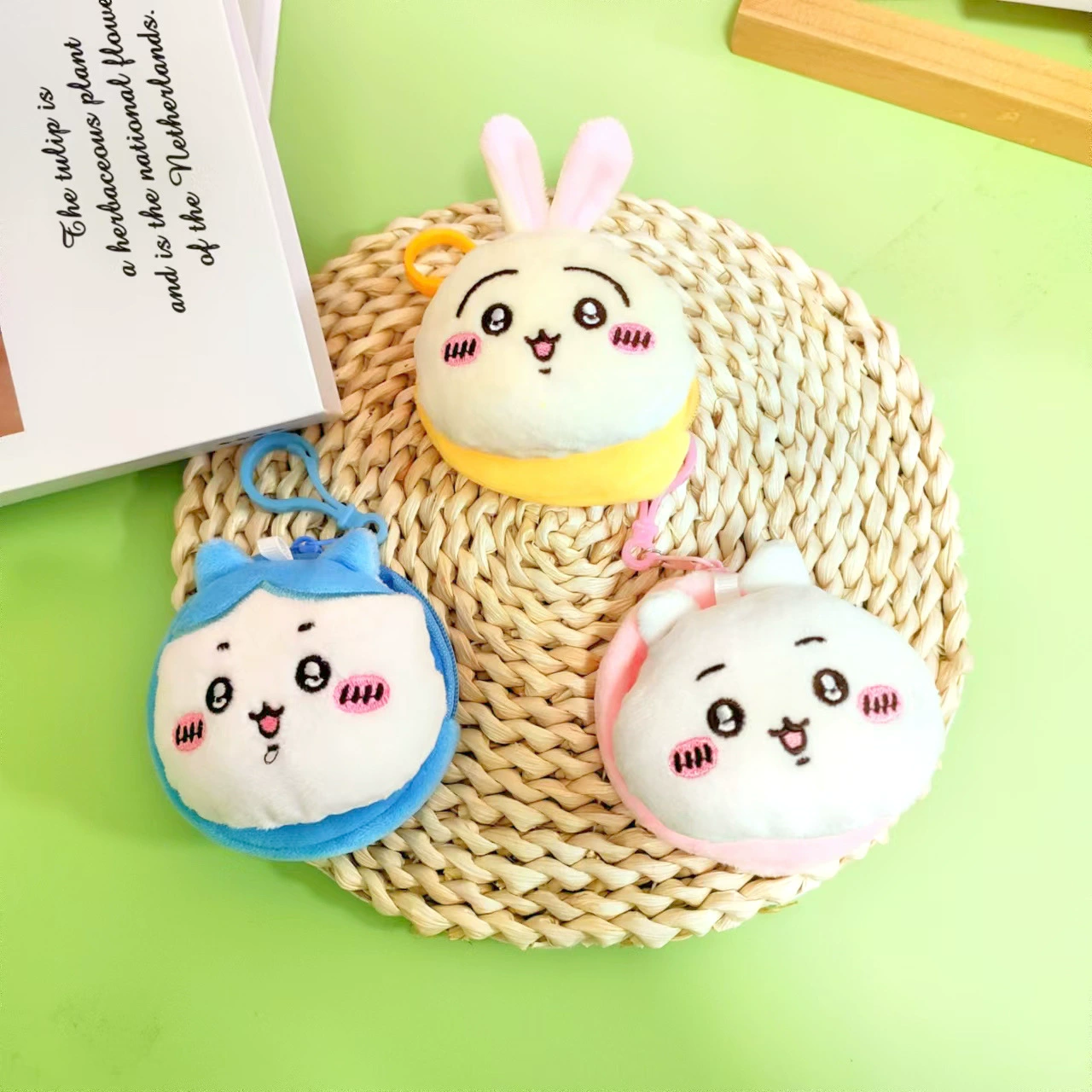 Кошелек, маленькая сумка, мультяшный подвес, плюшевая игрушка, кукла, брелок