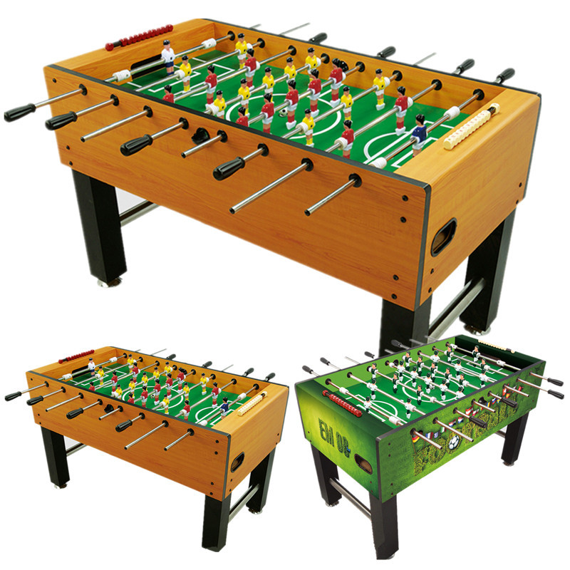 big wooden football interactive table for competitions