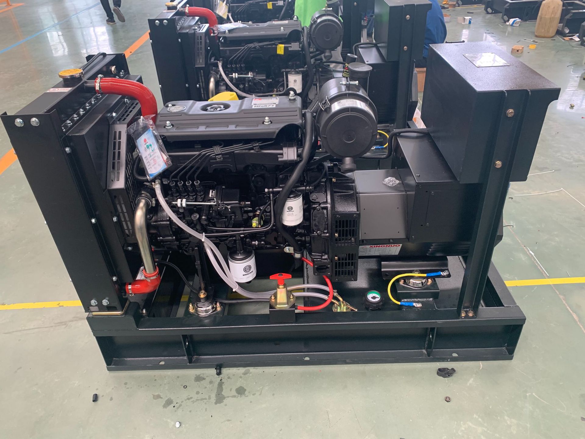 （一件批发价）潍柴WP4.1D80E200柴油机 潍柴80千瓦发电机组