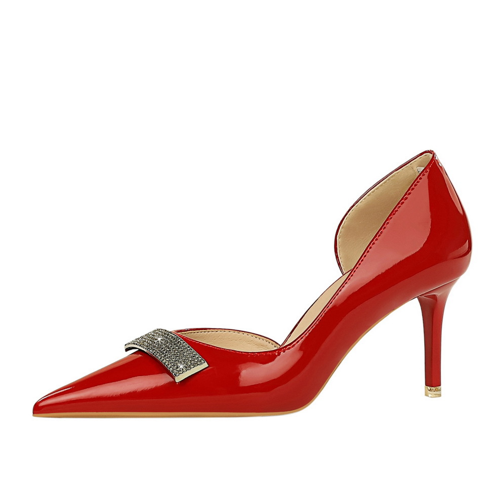 Damen Stiletto Pumps Mat Héijem Absatz An Strass-dekor_voghion.com